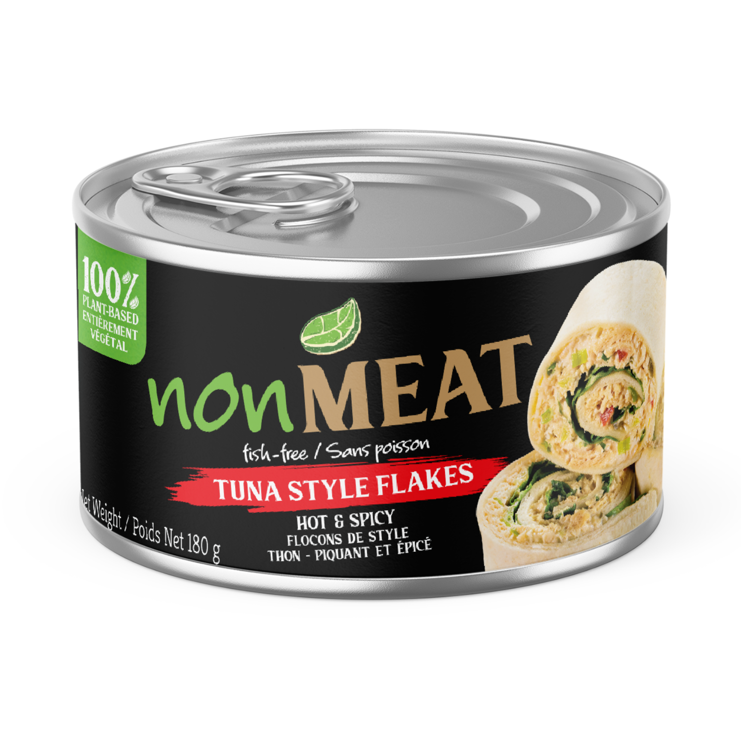 nonMEAT Hot & Spicy Tuna Flakes - 180g