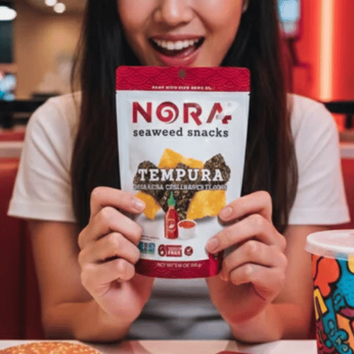 Nora Sriracha Tempura Seaweed Snacks- 40g