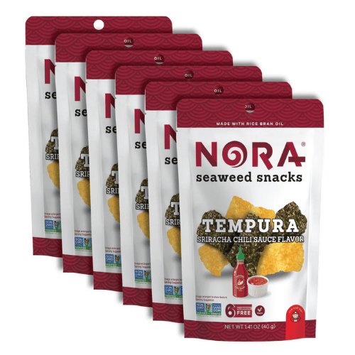 Nora Sriracha Tempura Seaweed Snacks- 40g