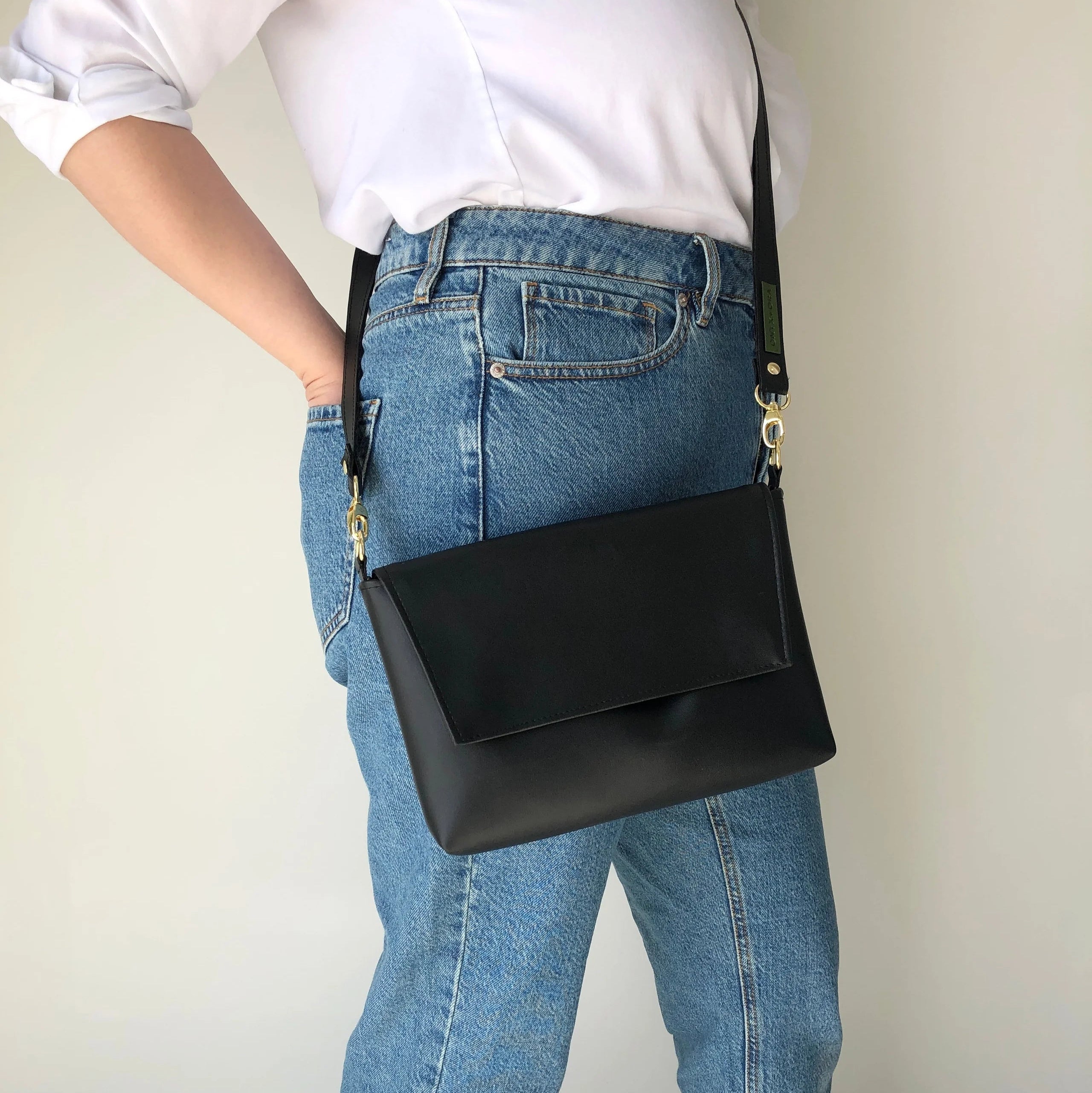 Matt &amp; Nat Match Purity Sac à bandoulière - Noir