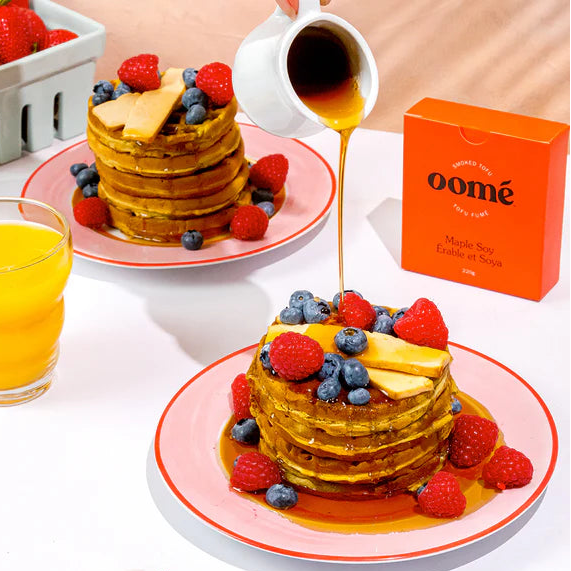 Tofu fumé au soja et à l'érable Oomé - 220g