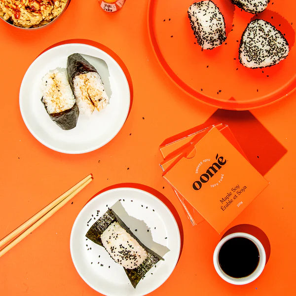 Tofu fumé au soja et à l'érable Oomé - 220g
