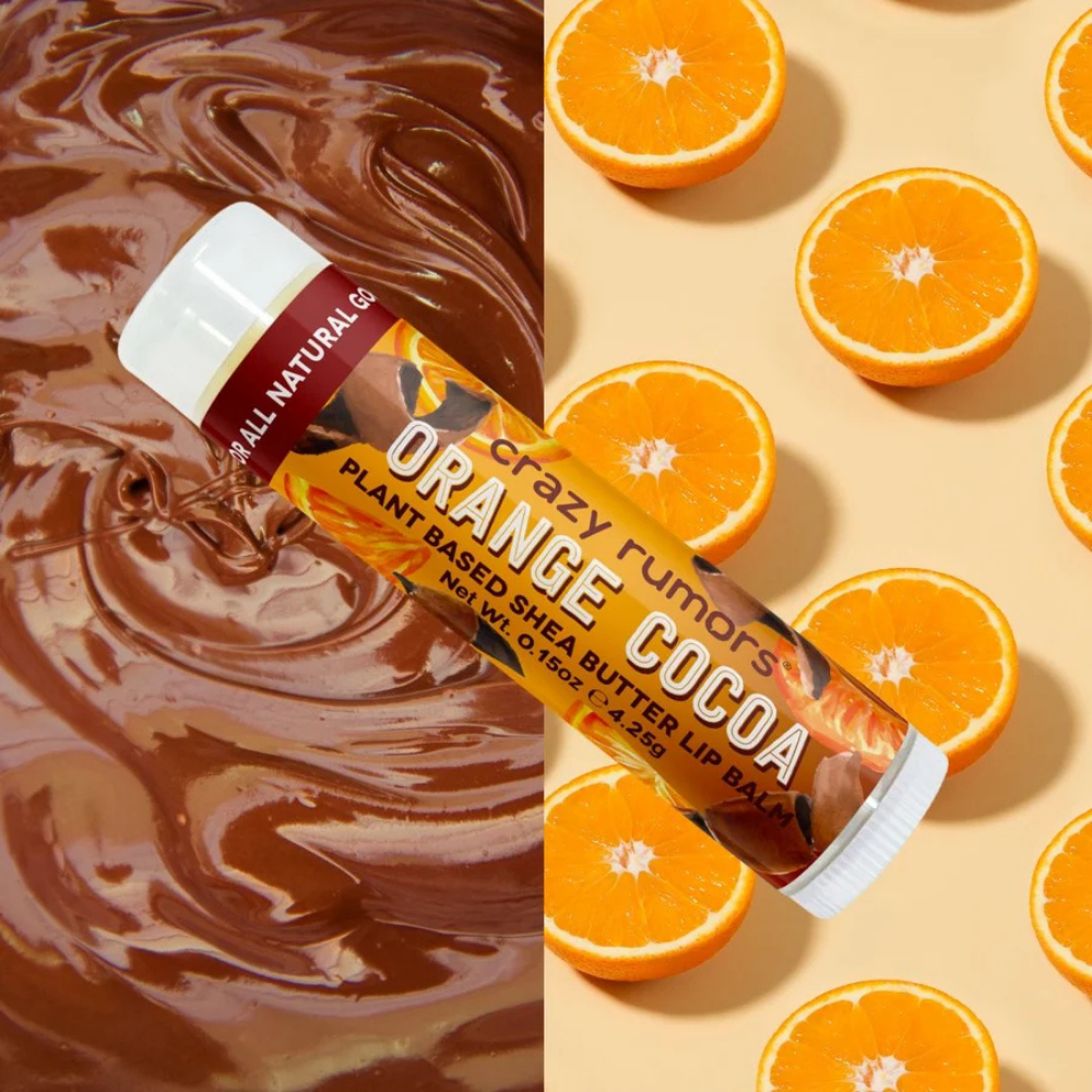 Crazy Rumors Orange Cocoa Lip Balm - 4.2g