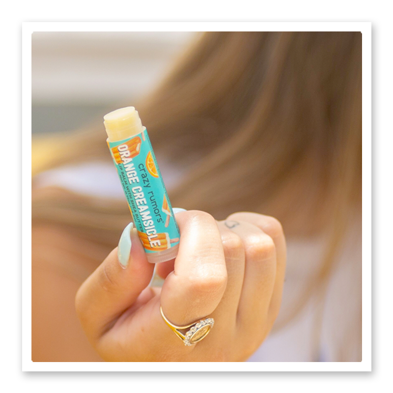 Crazy Rumors Orange Creamsicle Lip Balm - 4.2g