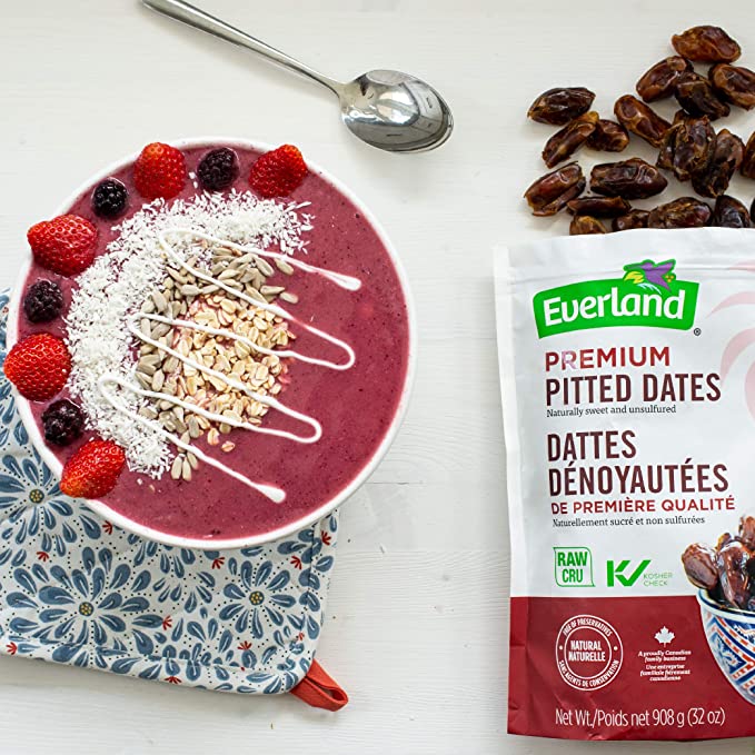 Everland Whole Pitted Dates - 908g