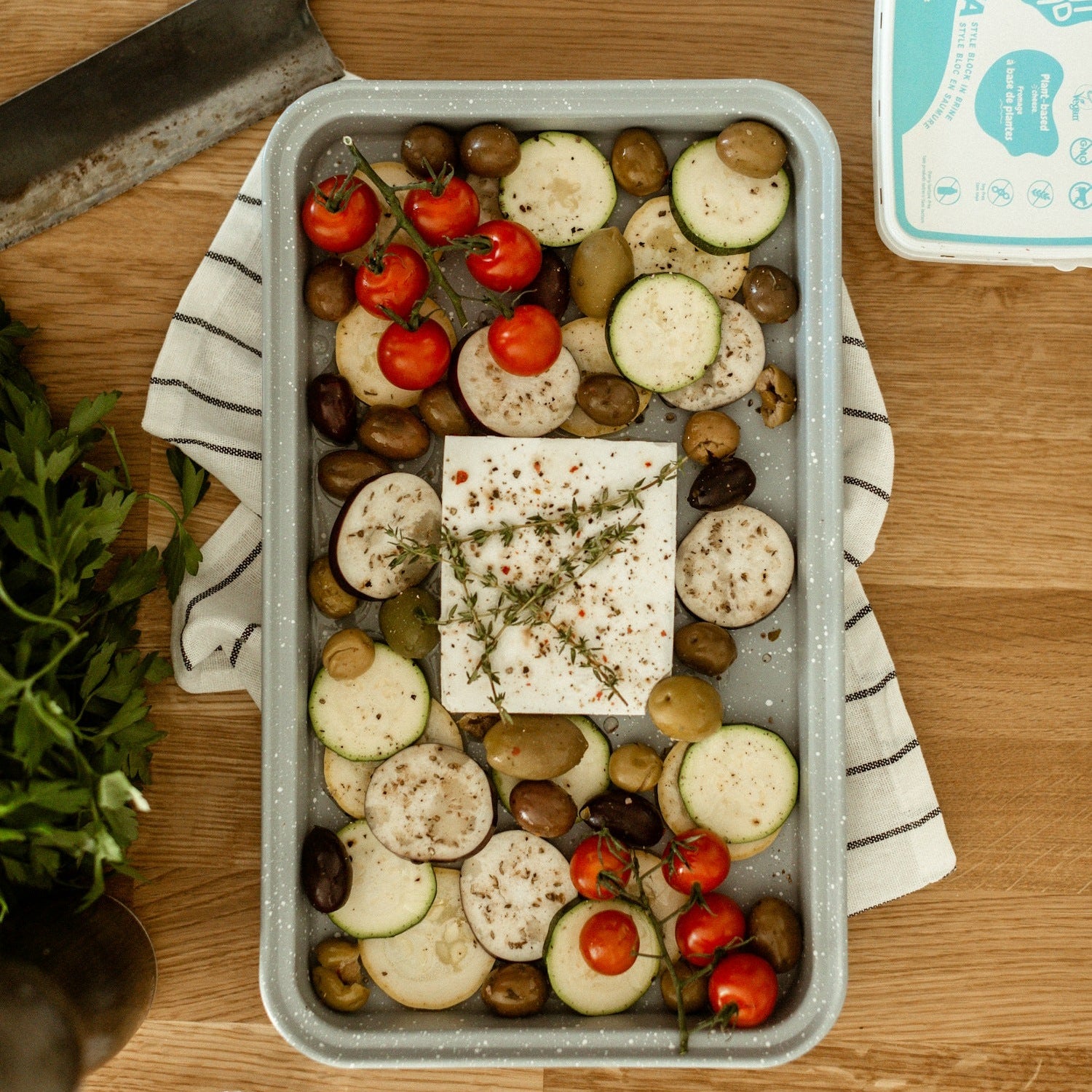 Plant Ahead Vegan Feta Style Block en saumure - 200g