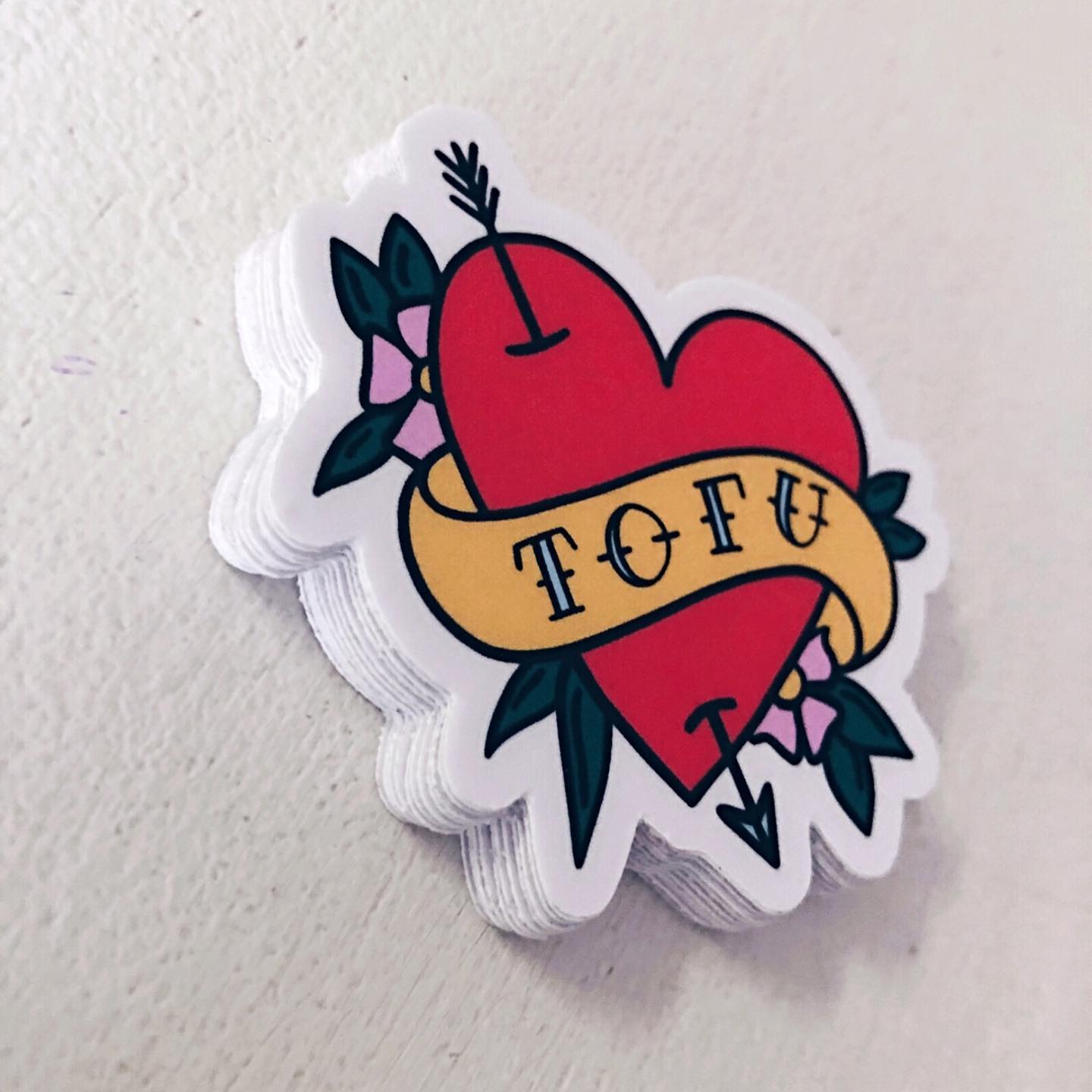 Plante active 'Tofu' Sticker