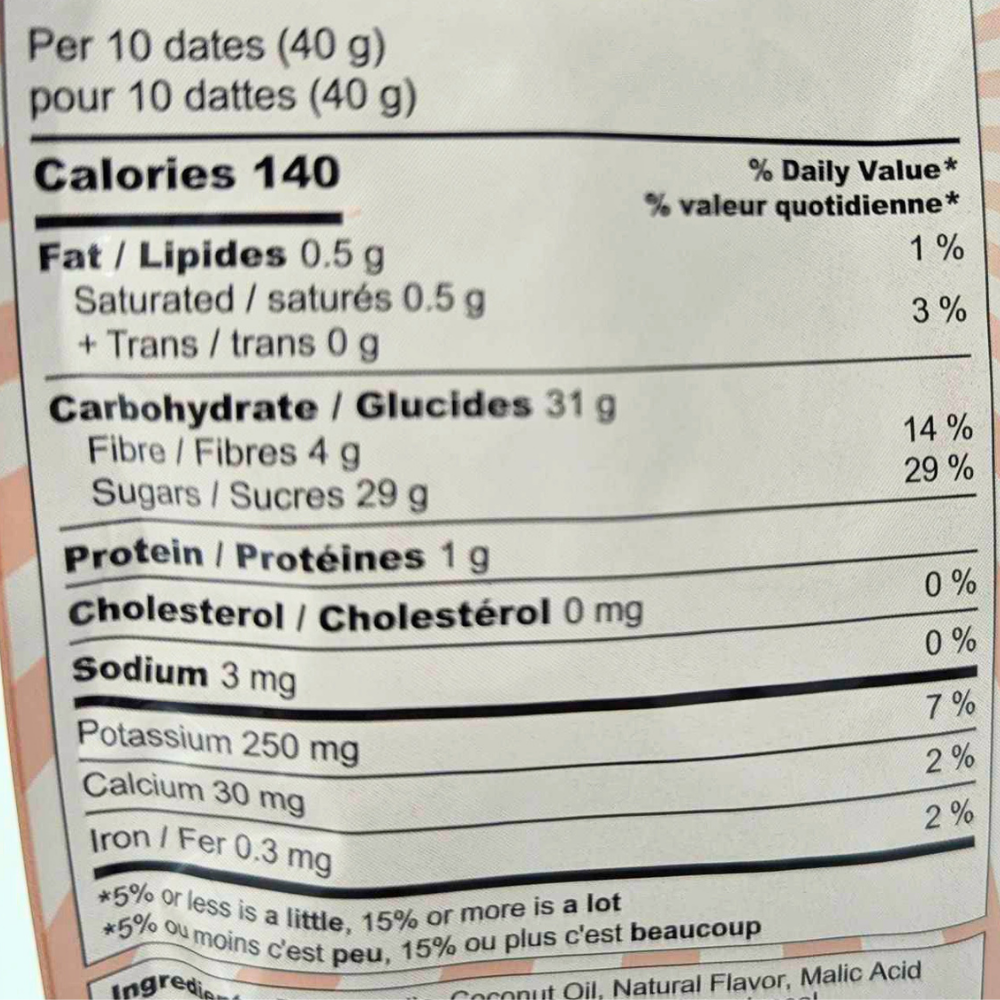 True Dates Sweet Peach Flavoured Dates - 100g