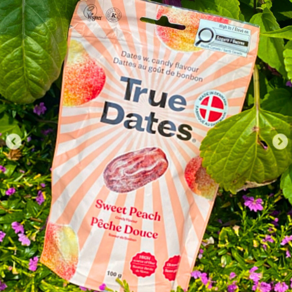 True Dates Sweet Peach Flavoured Dates - 100g