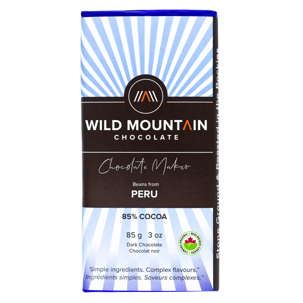 Wild Mountain Peru 85% Dark Chocolate - 85g