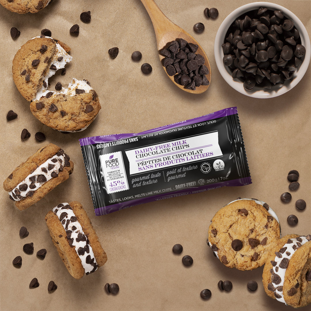 Pure Food Milk Chocolate Chips - 200g