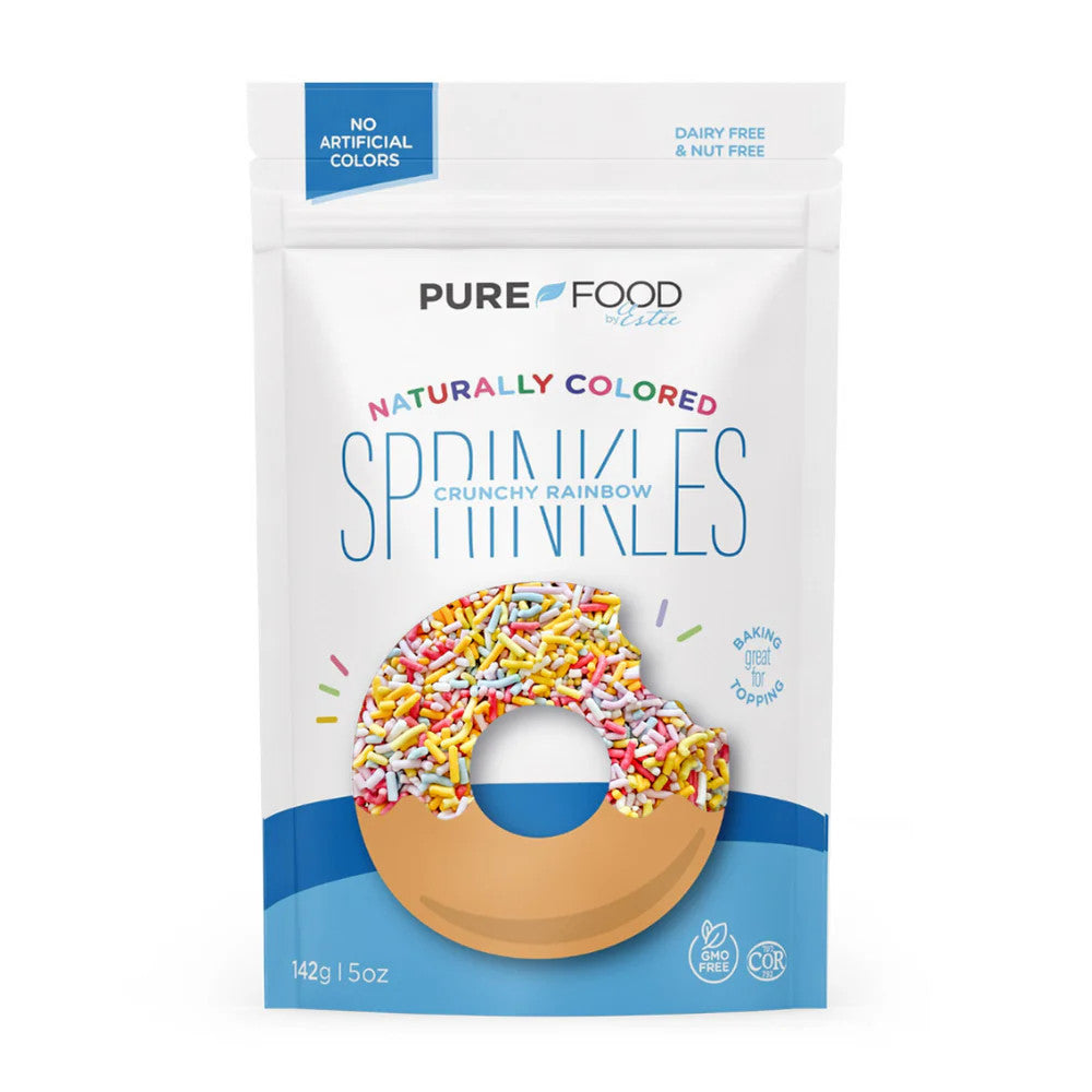 Pure Food Rainbow Sprinkles - 142 g