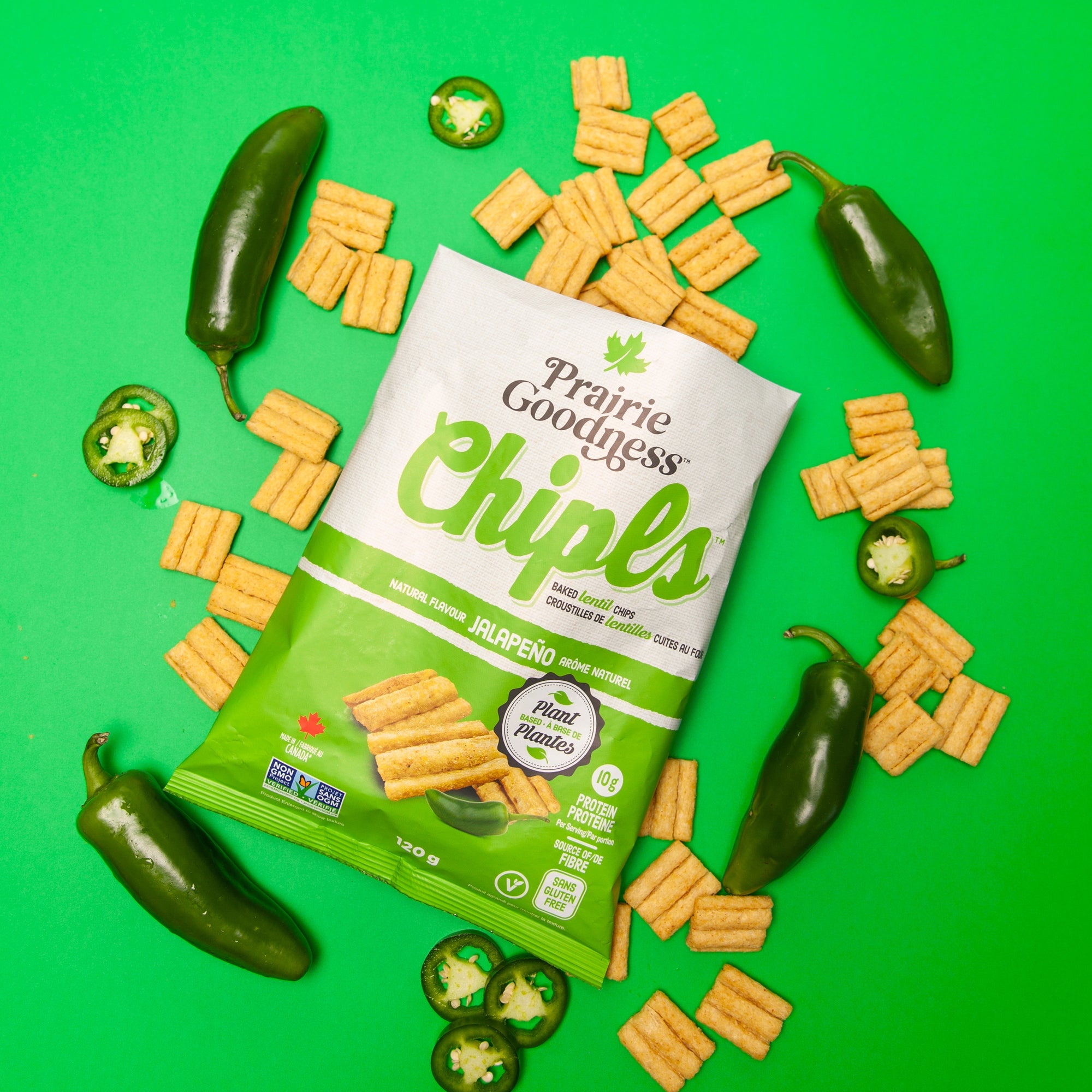 Prairie Goodness Jalapeno Chips - 120g