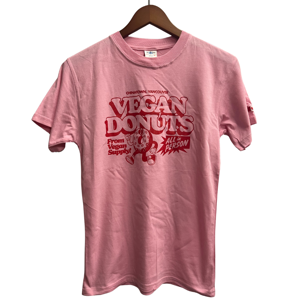 Vegan Power Co 'Plant Based' Acid Wash Noir T-shirt unisexe