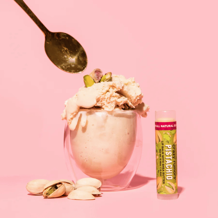 Crazy Rumours Baume à Lèvres Pistache - 4.2g