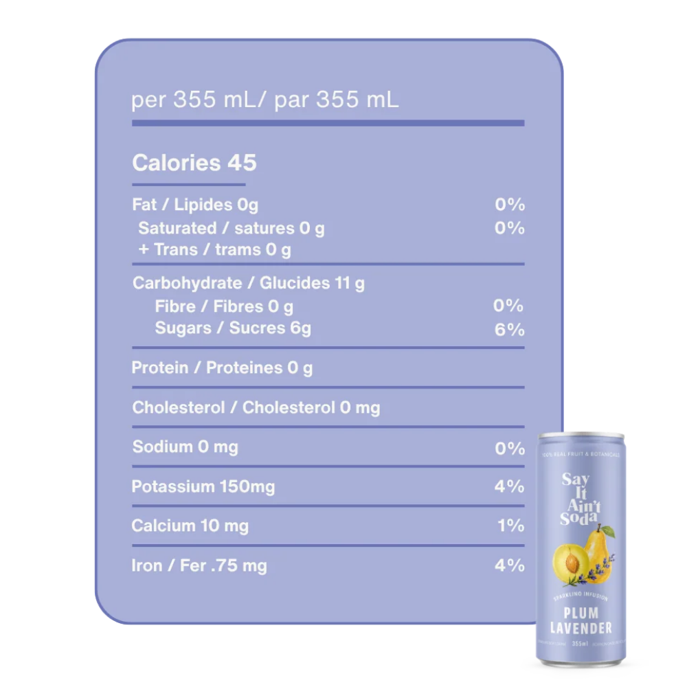 Say It Ain't Soda Verger en fleurs - 355 ml