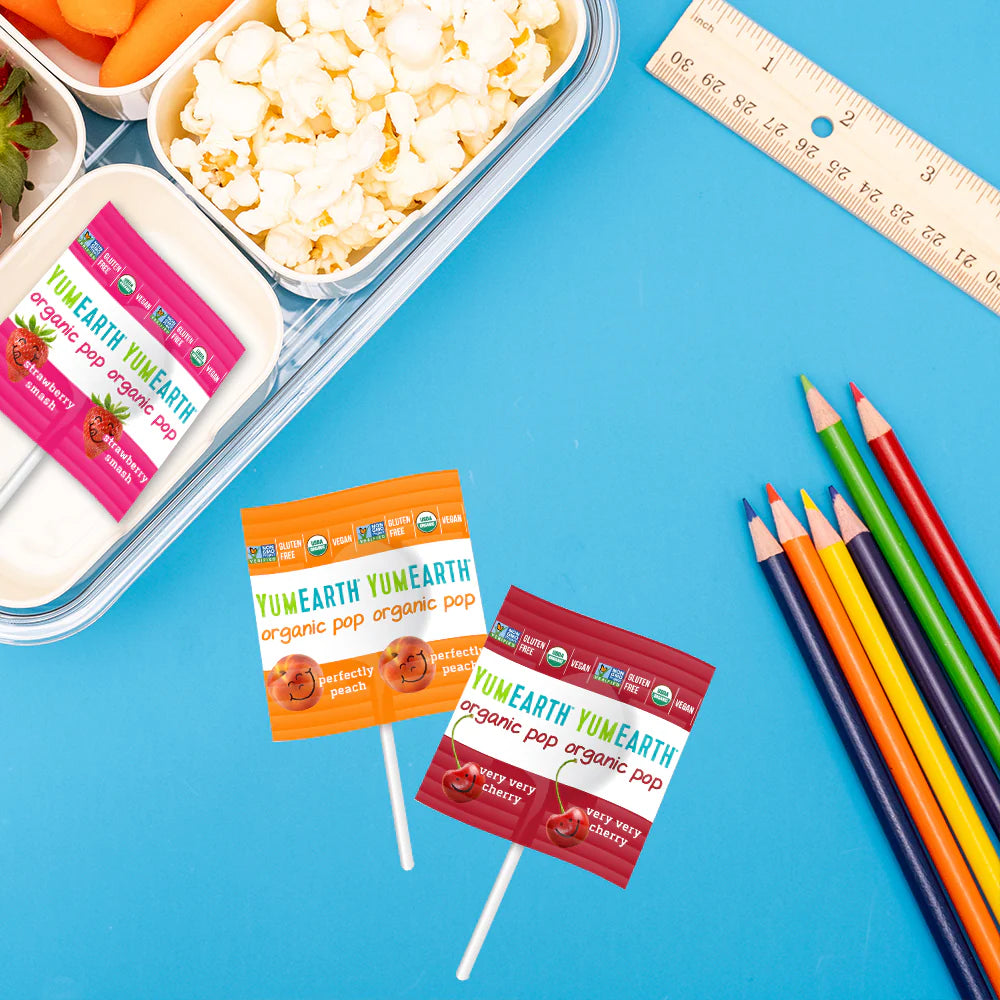 YumEarth Organic Assorted Lollipops - Multiple Sizes