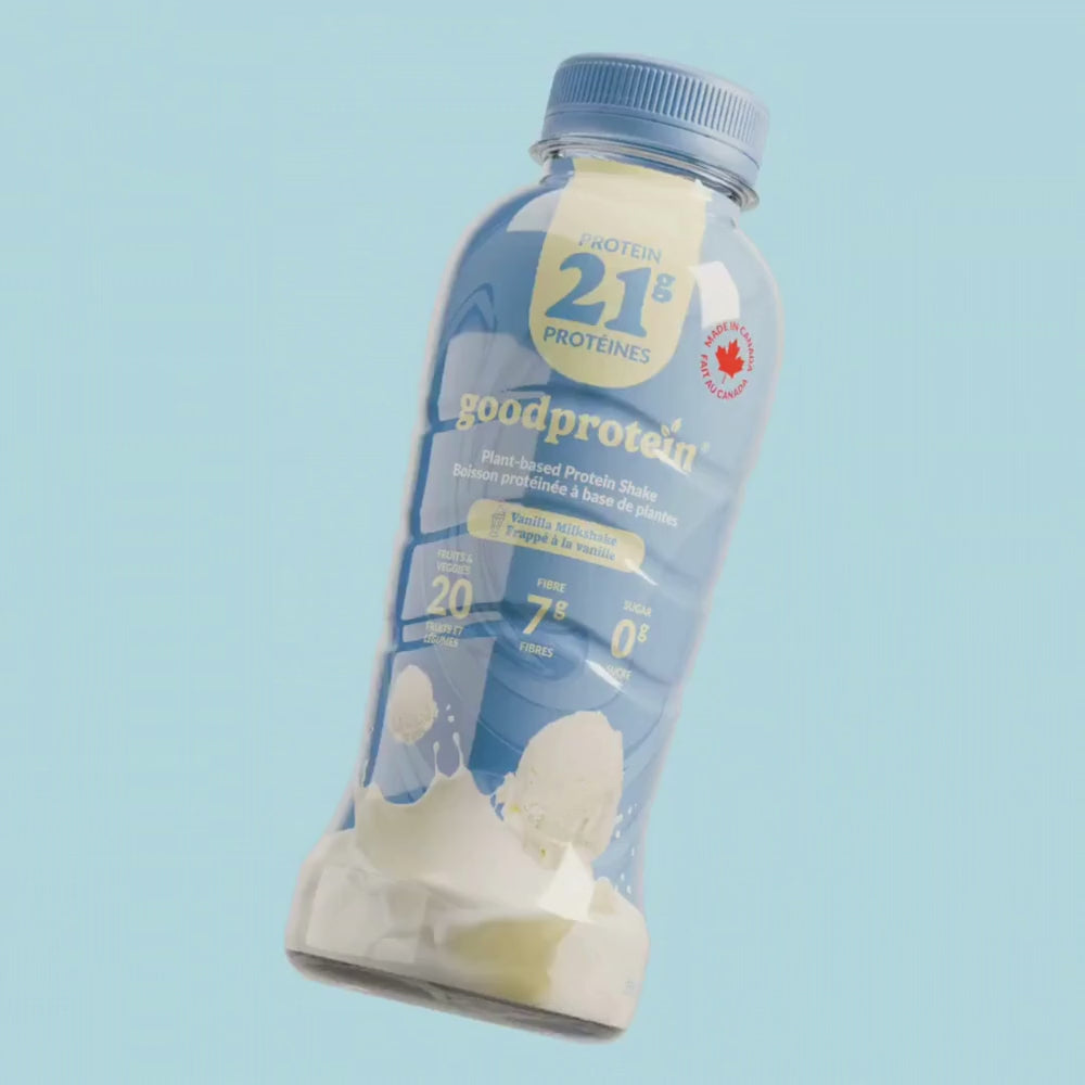 Load video: Good Protein Vanilla Milkshake Protein Shake - 335ml