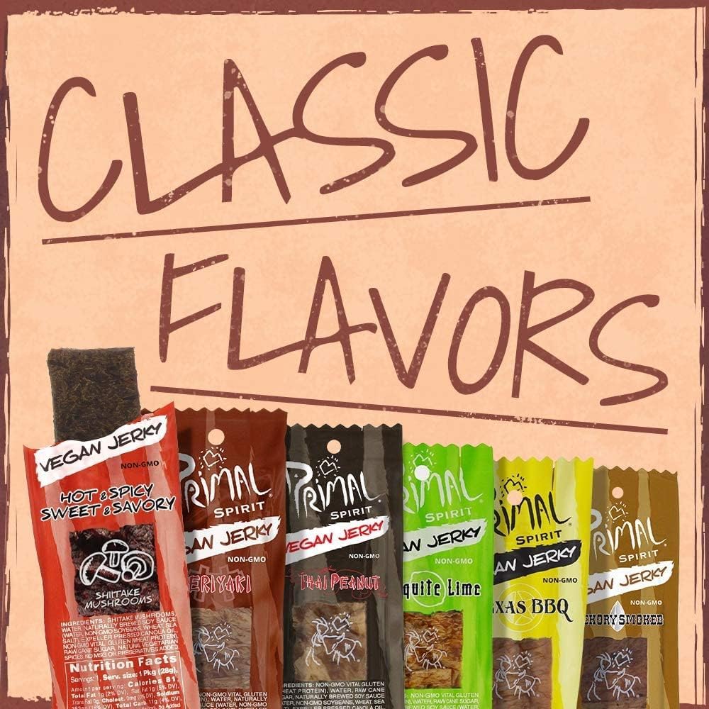 Primal Strips Teriyaki Vegan Jerky - 28g