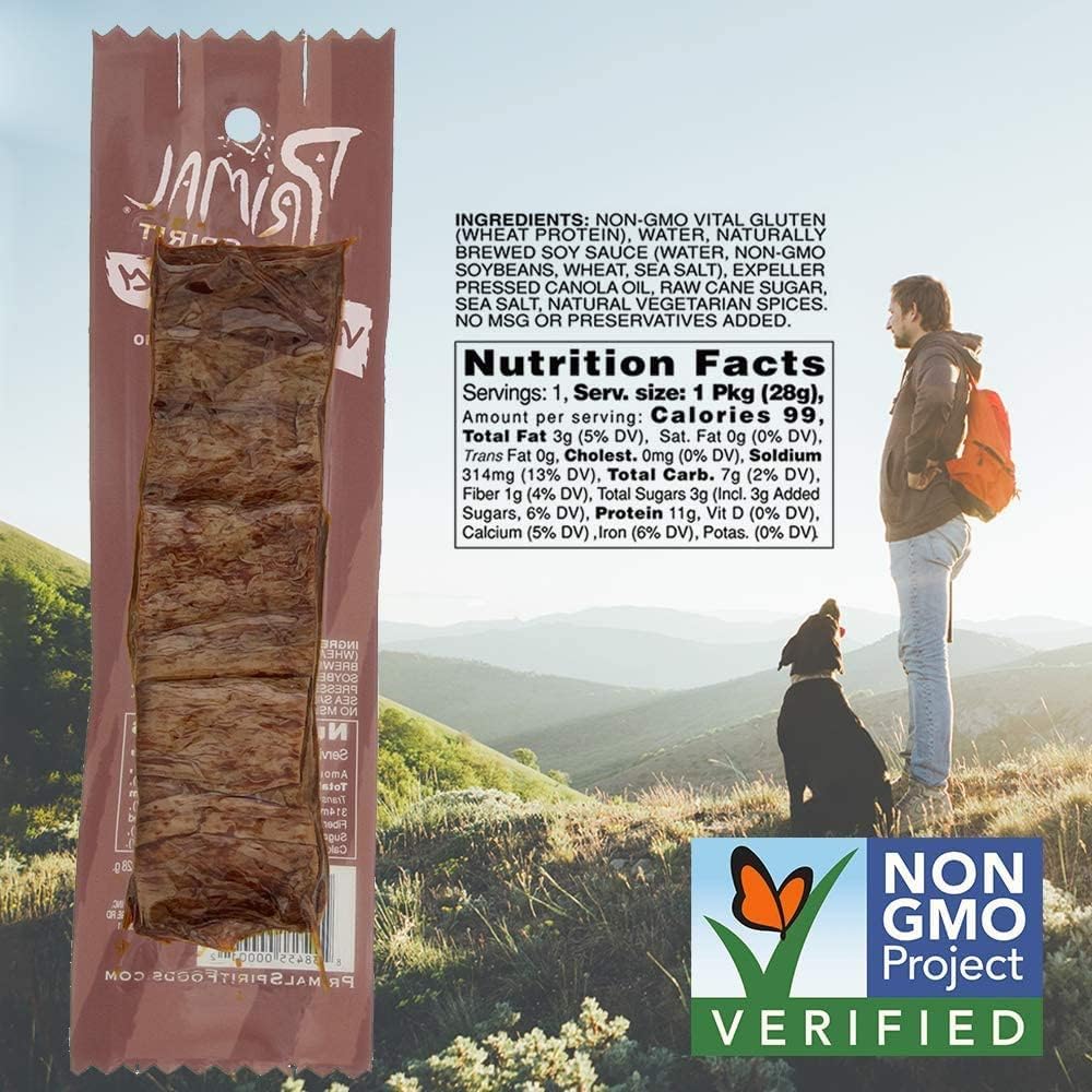 Primal Strips Teriyaki Vegan Jerky - 28g