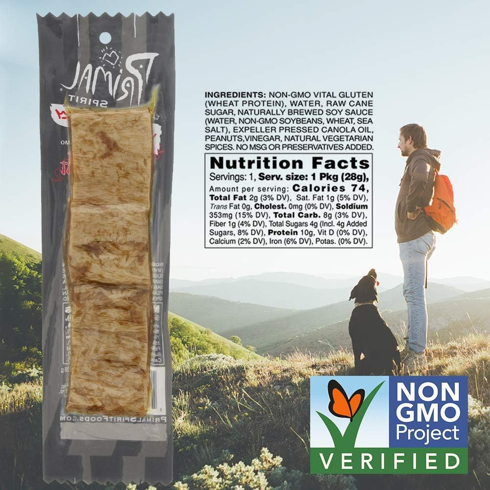 Primal Strips Thai Peanut Vegan Jerky - 28g