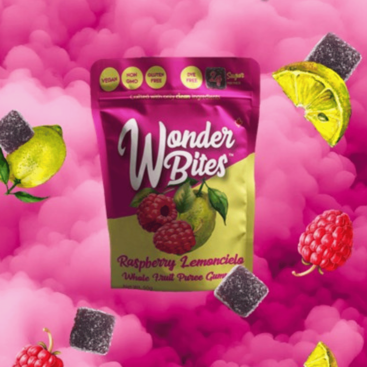 WonderBites Raspberry Lemoncielo - 50g