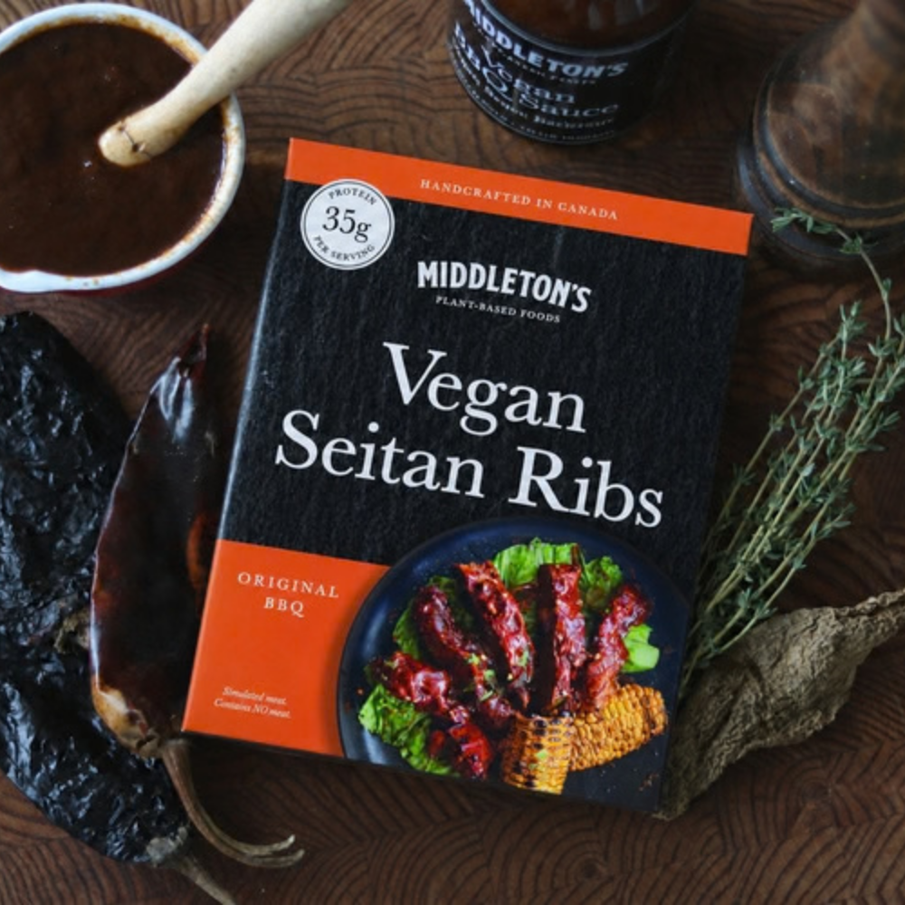 Middleton's Original BBQ Seitan Ribs - 360g