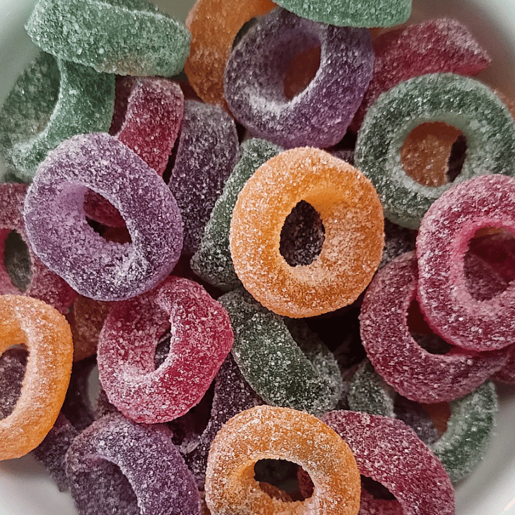 Crafted Candy Gummy Rings - 100g