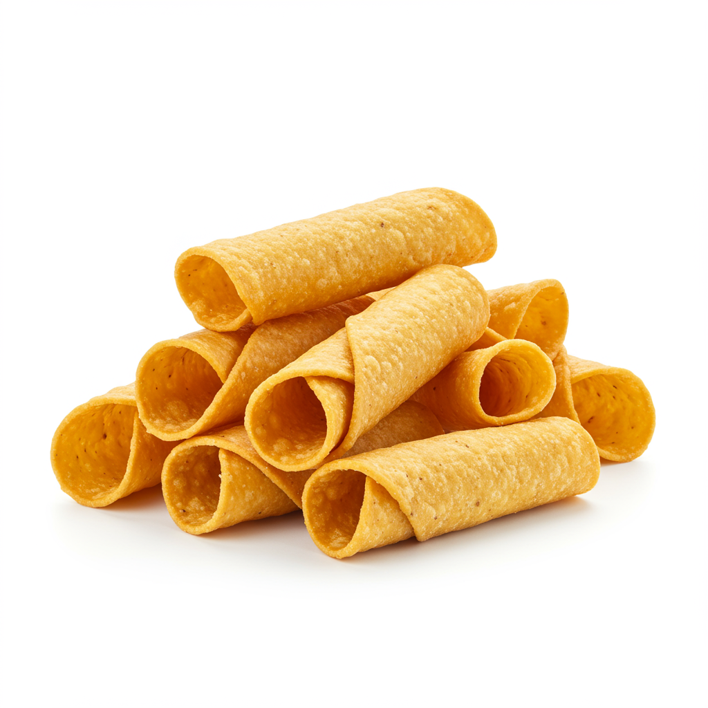 Que Pasa Rolled Tortilla Chips Spicy Queso - 184g