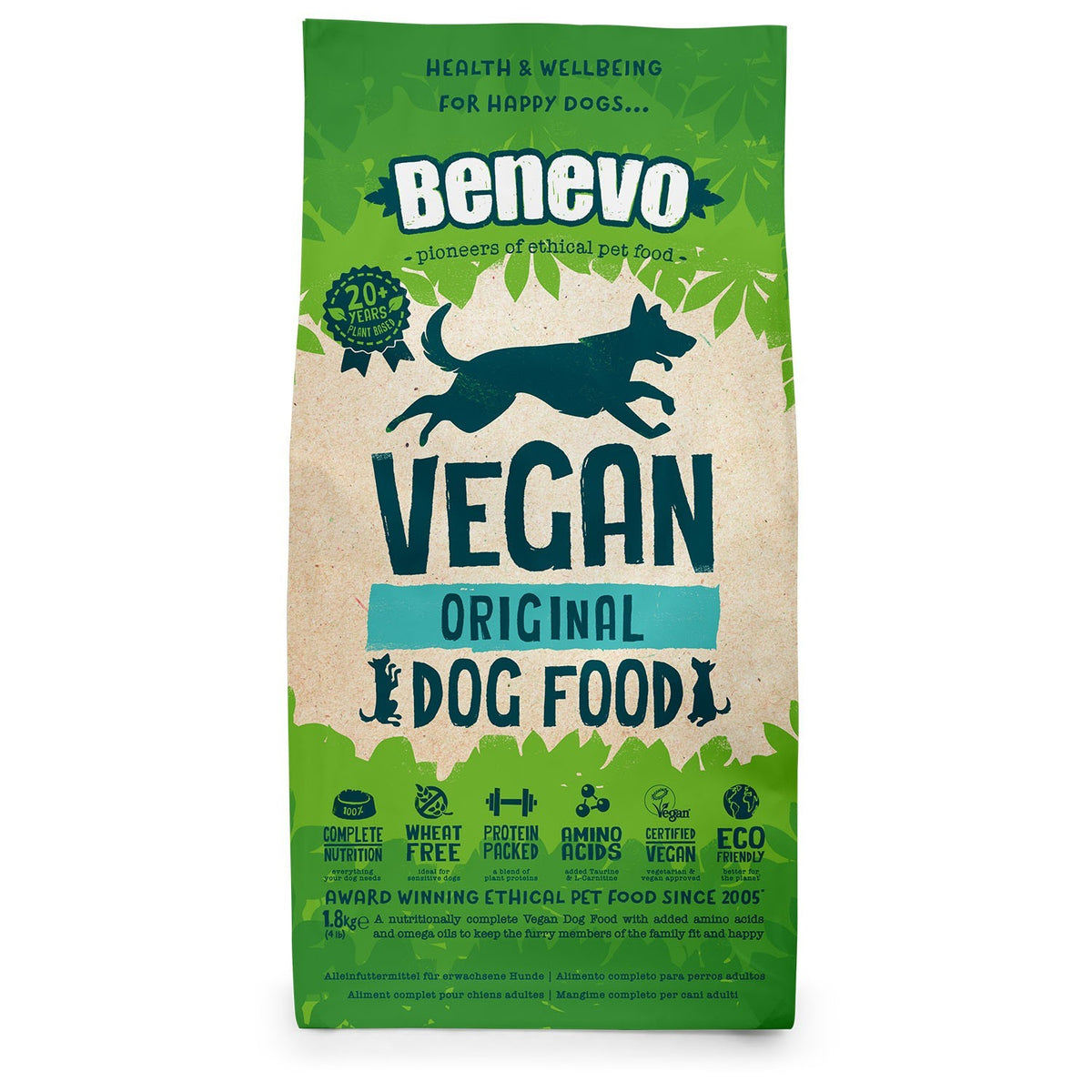 Benevo Dog Kibble - 1.8kg