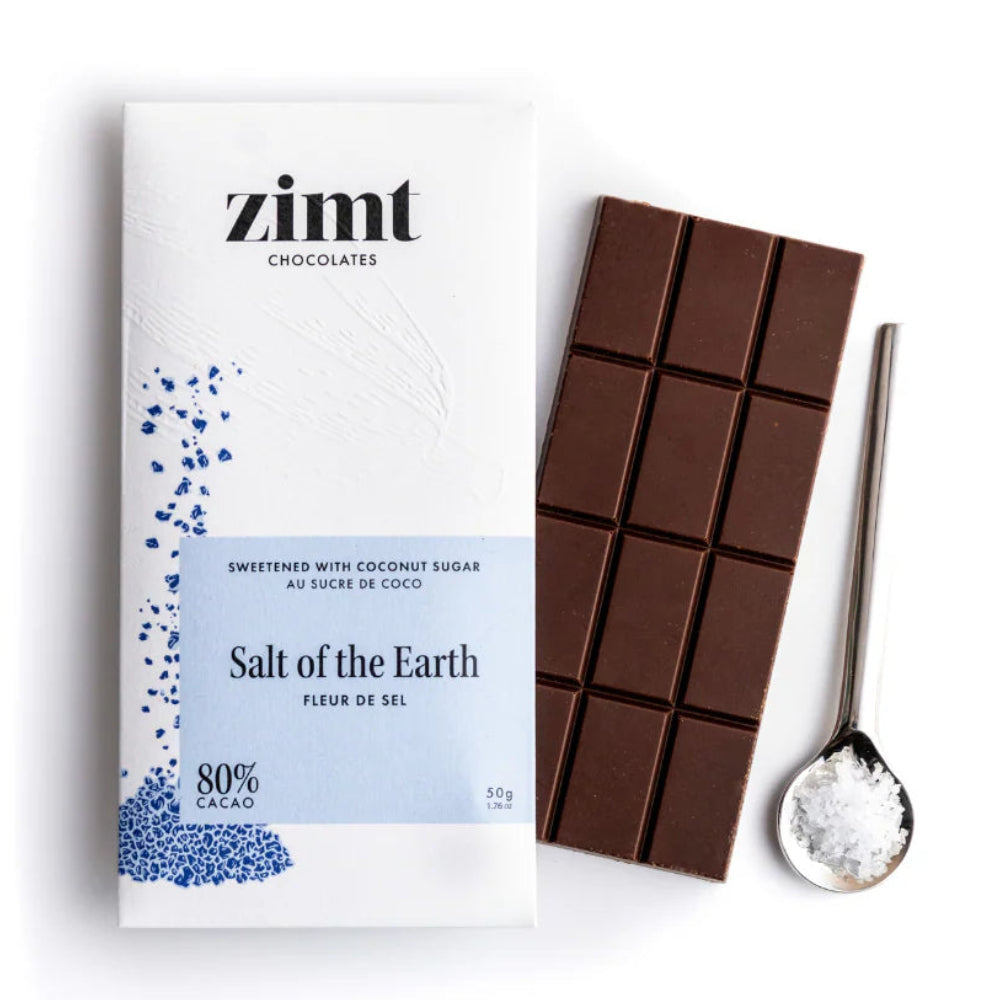 Barre de chocolat au sel de la terre Zimt - 40g
