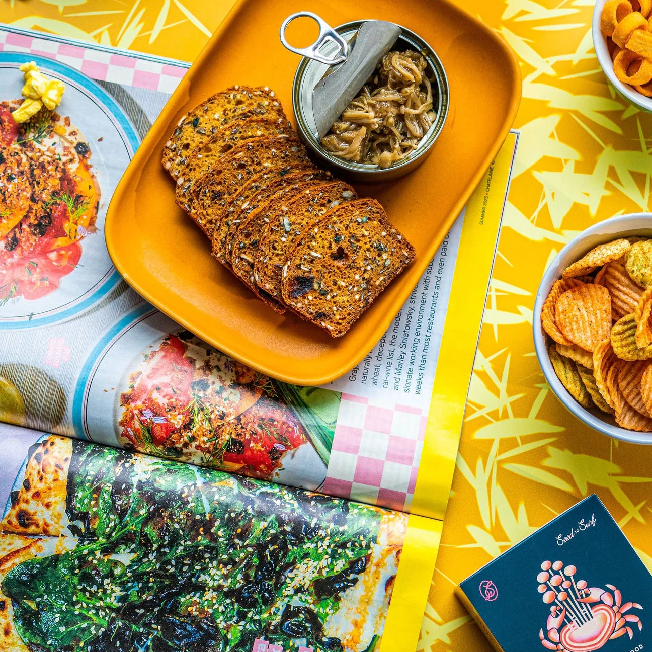 Seed to Surf Enoki Mushroom Snow Crab - 95g