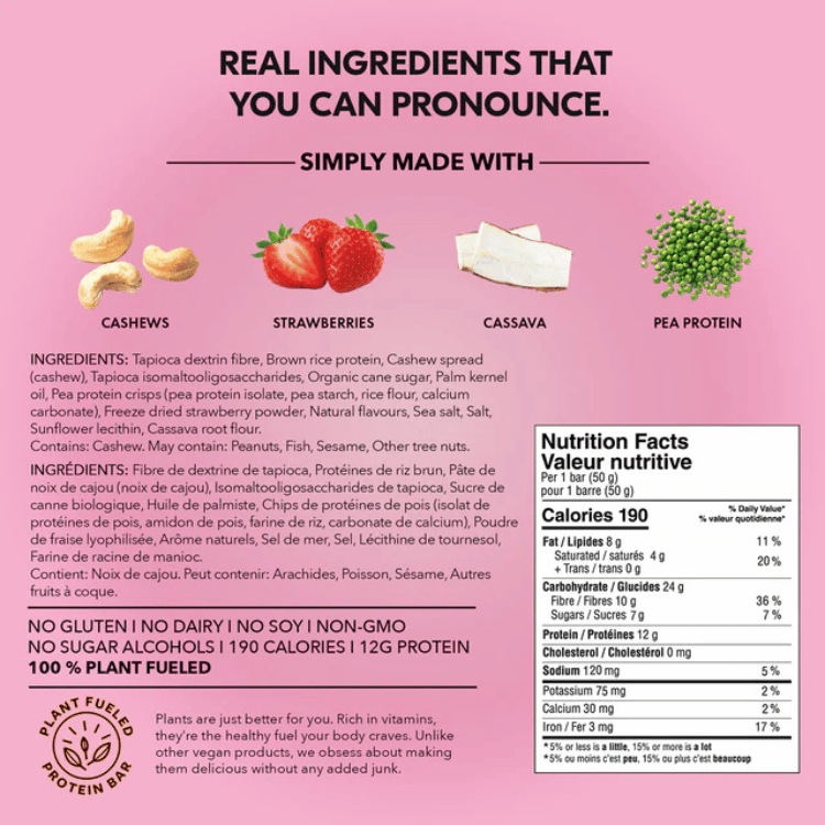 TRUBAR Strawberry Shorty Got Cake - 50g