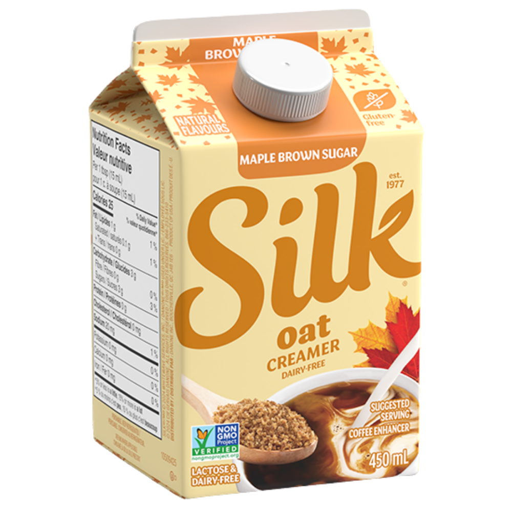 Silk Maple Brown Sugar Oat Creamer - 450ml