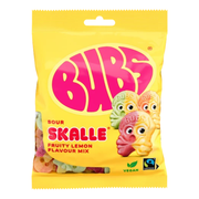 Bubs Sour Skalle Fruity Lemon Flavour Mix - 90g