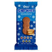 No Whey Foods S'No-Whey PeaNOT Butter Filled Chocolate Snowman- 71g
