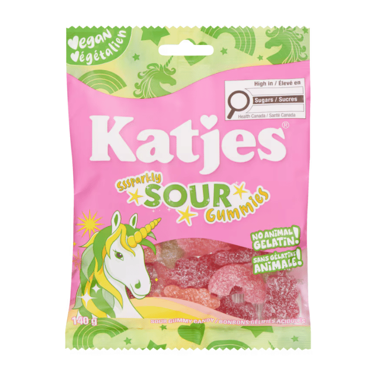 Katjes Sssparkly Sour Gummies - 140g