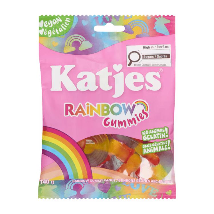 Katjes Rainbow Gummies - 140g