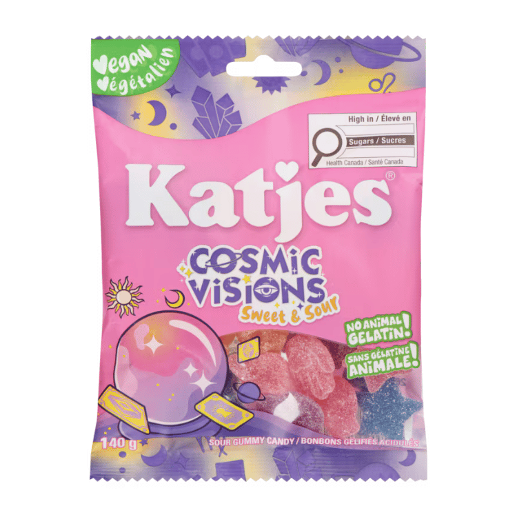 Katjes Cosmic Visions Sweet & Sour Gummies - 140g