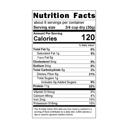 Butler Foods Boucles de soja en vrac - 5,43 kg/12 lb