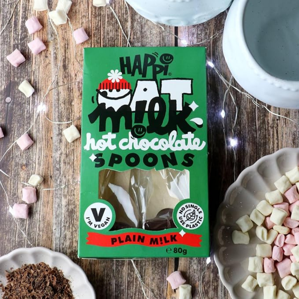 Happi Christmas Hot Chocolate Spoons (2-pack) - 80g