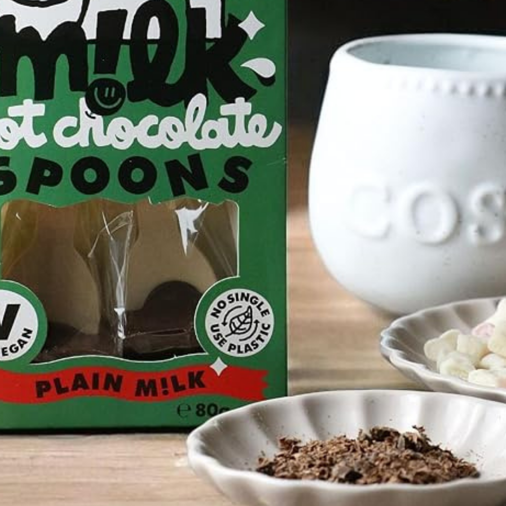 Happi Christmas Hot Chocolate Spoons (2-pack) - 80g