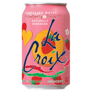 La Croix Strawberry Peach Sparkling Water - 355ml