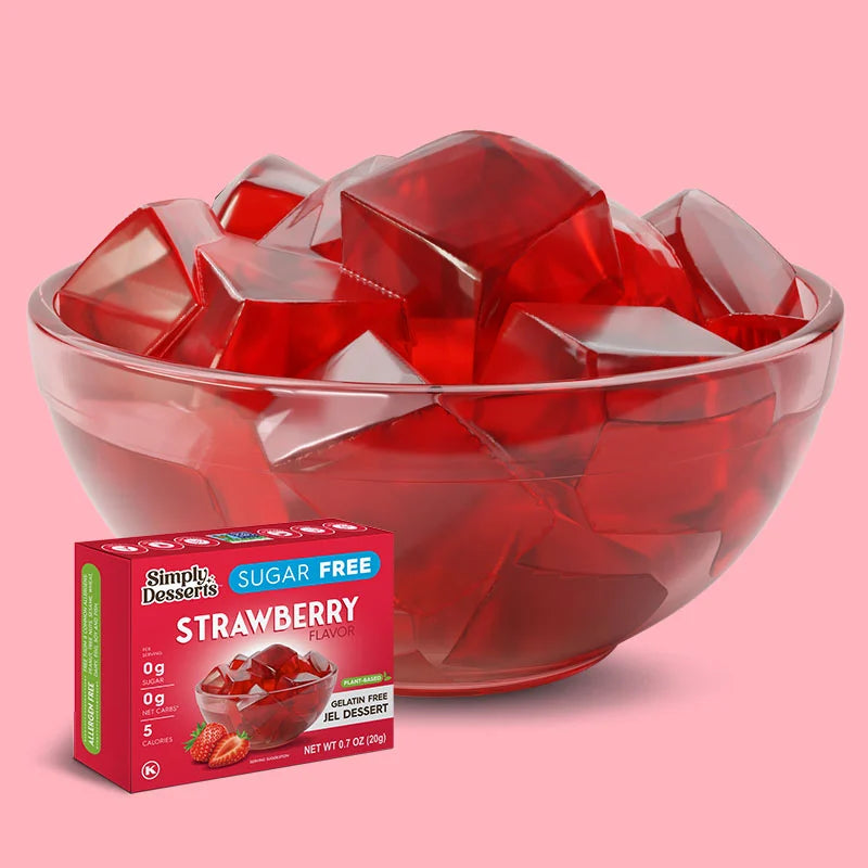 Simply Desserts Strawberry Jel Dessert Mix - 20g