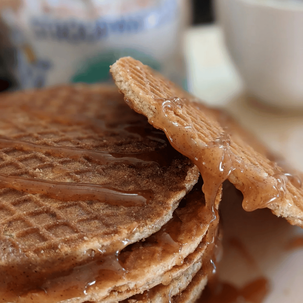 Stroop Club Vegan Biscuits Stroopwafel traditionnels au caramel - 264g