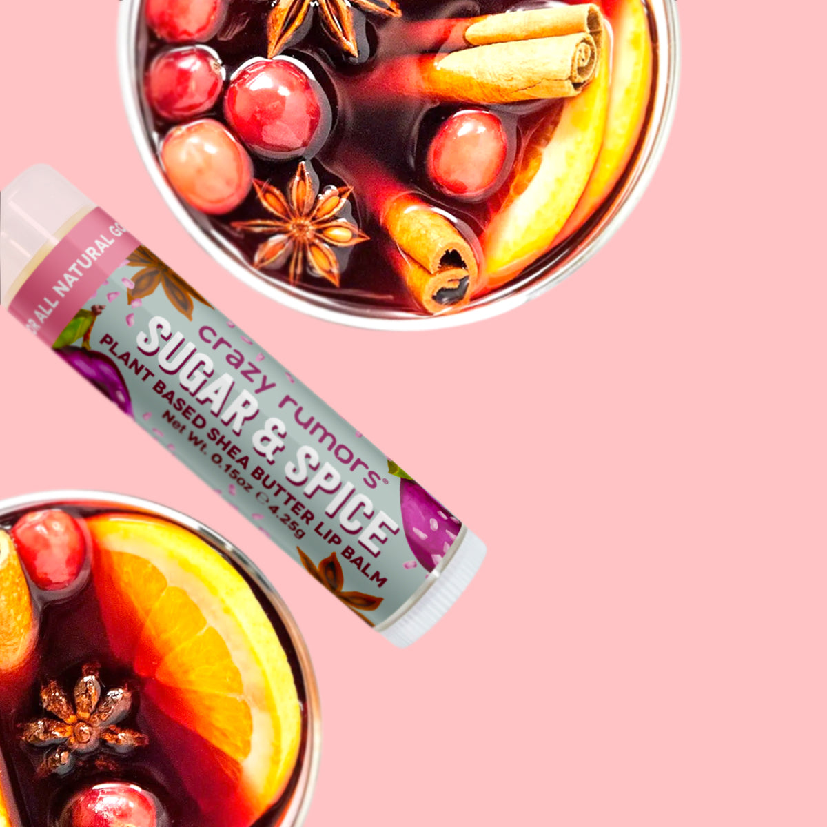 Crazy Rumors Sugar & Spice Lip Balm - 4.2g