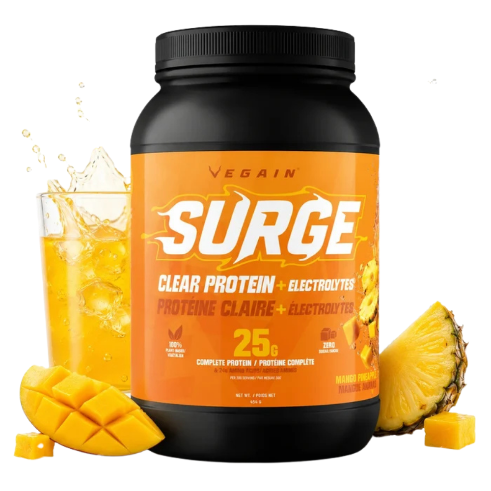 Vegain Pineapple & Mango Surge Clear Protein Powder - 454g