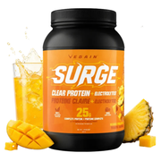 Vegain Pineapple & Mango Surge Clear Protein Powder - 454g