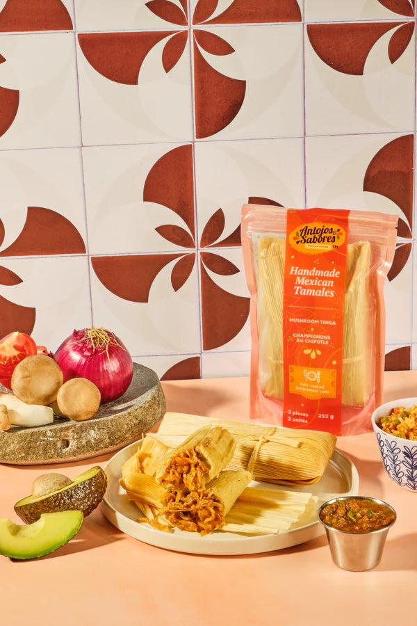 Antojos y Sabores Mushroom Tinga Tamale - 352g