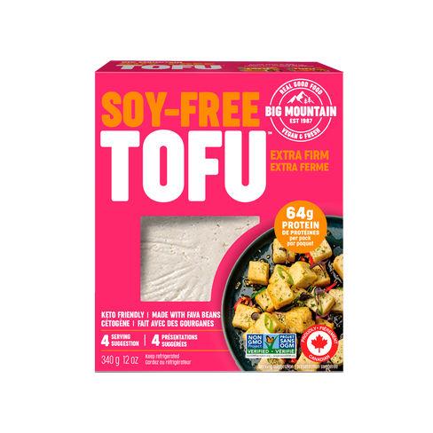 Big Mountain Foods Tofu ferme aux fèves sans soja - 340g